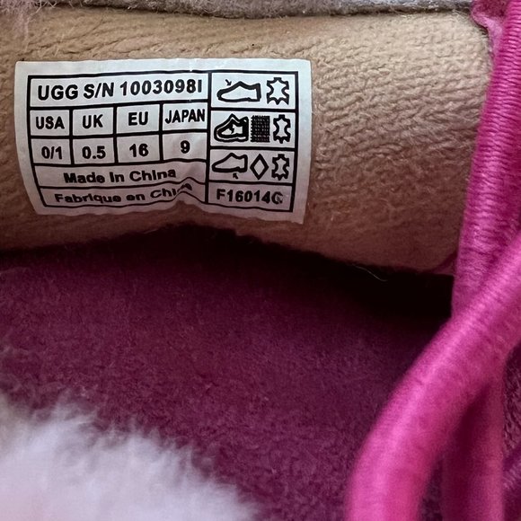 Like New Pink Baby Uggs - Picture 5 of 5